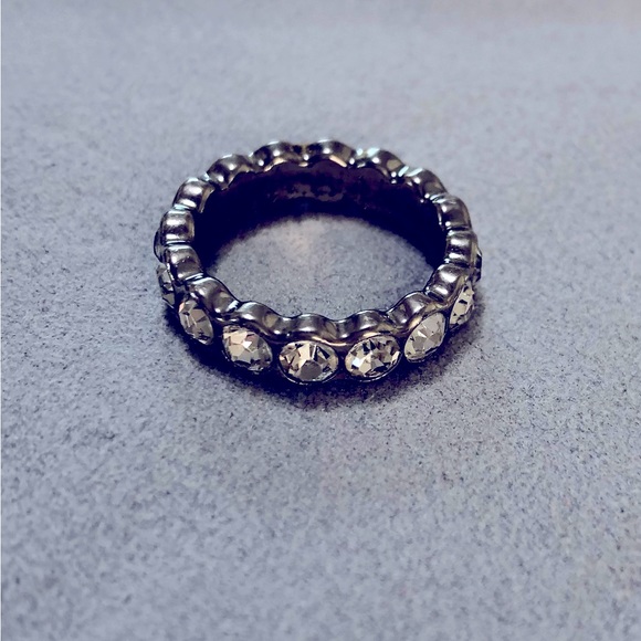 CZ vintage cocktail ring - Picture 2 of 9